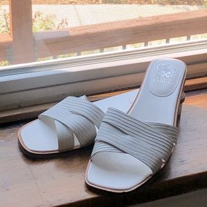 Vince Camuto slide on sandals